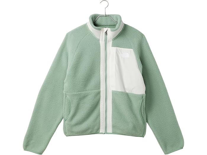 (取寄) ノースフェイス キッズ ガールズ フル ジップ ジャケット (リトル キッド/ビッグ キッド) The North Face Kids girls Yumiori Full Zip Jacket (Little Kid/Big Kid) Slate Moss/White Dune