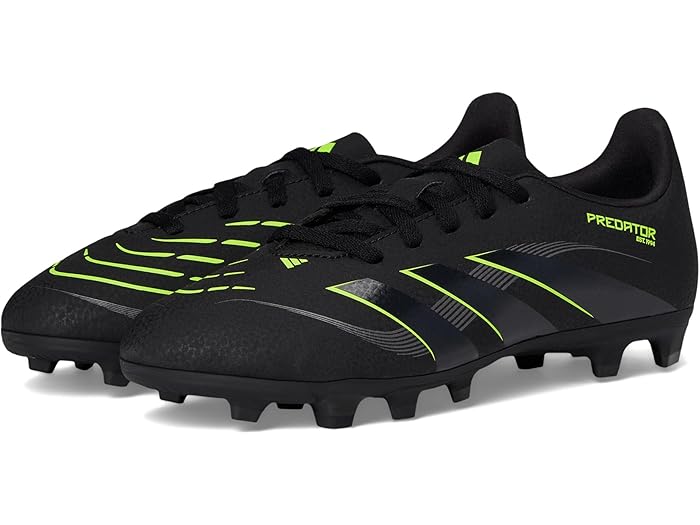 (取寄) アディダス キッズ キッズ クラブ プレデター ファーム グランド クリーツ adidas Kids kids Club Predator Firm Ground/Multi Ground Cleats Black/Carbon/Lucid Lemon