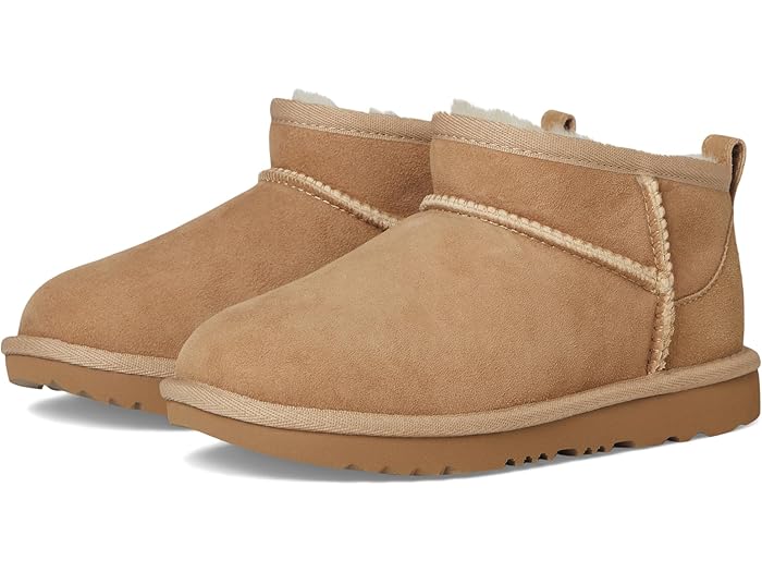 (取寄) アグ キッズ キッズ クラシック ウルトラ ミニ (リトル キッド/ビッグ キッド) UGG Kids kids Classic Ultra Mini (Little Kid/Big Kid) Sand