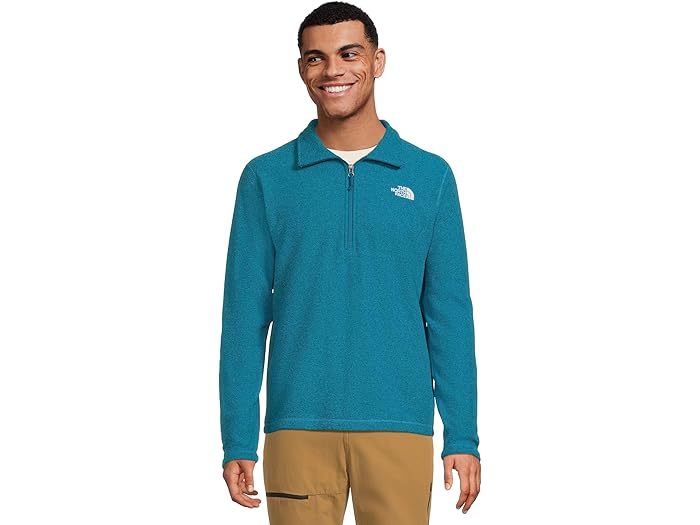 (取寄) ノースフェイス メンズ テクスチャー キャップ ロック 1/4 ジップ The North Face men Textured Cap Rock 1/4 Zip Dusk Blue Heather