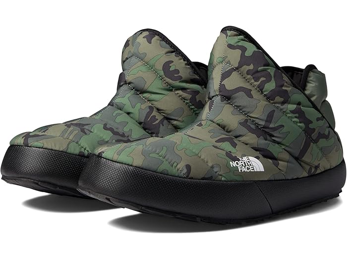 (取寄) ノースフェイス シューズ メンズ サーモボール トラクション ブーティ The North Face men ThermoBall Traction Bootie Thyme Brushwood Camo Print/TNF Black