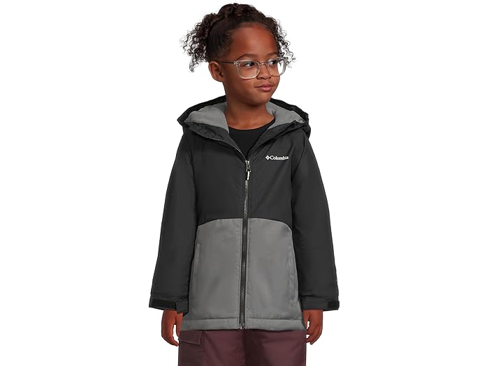 (取寄) コロンビア キッズ ガールズ アルパイン アクション 3 ジャケット (リトル キッズ/ビッグ キッズ) Columbia Kids girls Alpine Action III Jacket (Little Kids/Big Kids) City Grey Melange/Black