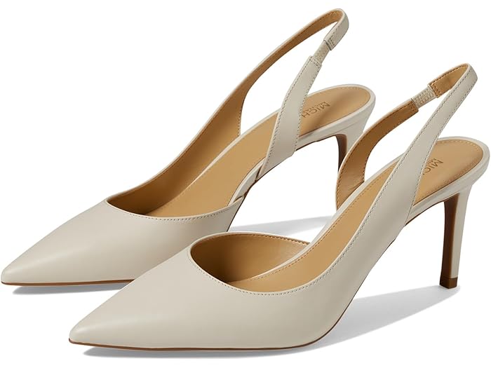 (取寄) マイケルコース レディース アリナ フレックス スリング ポンプ MICHAEL Michael Kors women Alina Flex Sling Pump Light Cream