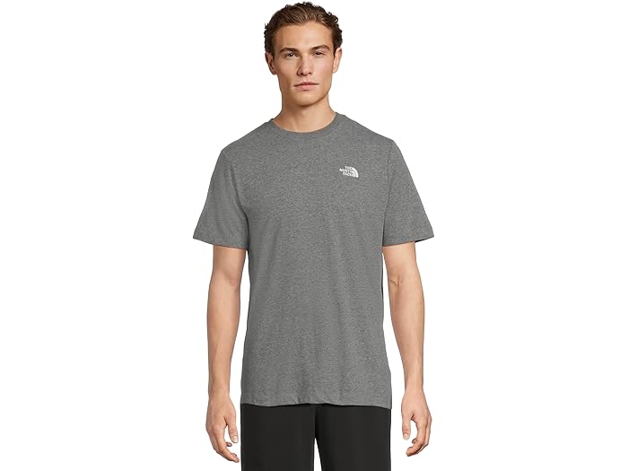 (取寄) ノースフェイス メンズ エボリューション エンブ ショート スリーブ ティー The North Face men Evolution Emb Short Sleeve Tee TNF Mid Grey Heather