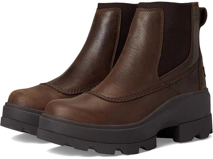 (取寄) ソレル レディース ジョアン チェルシー SOREL women Joan Frwd Chelsea Tobacco/Blackened Brown