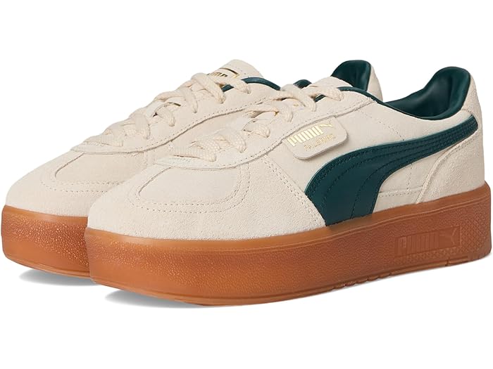 (取寄) プーマ レディース パレルモ シューズ PUMA women Palermo Elevata Shoes Alpine Snow/Green Terrain