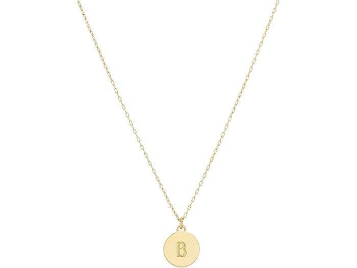 (取寄) ケイトスペード レディース ケイト スペード ミニ イニシャル ペンダント Kate Spade New York women Kate Spade Mini Initial Pendant B Gold