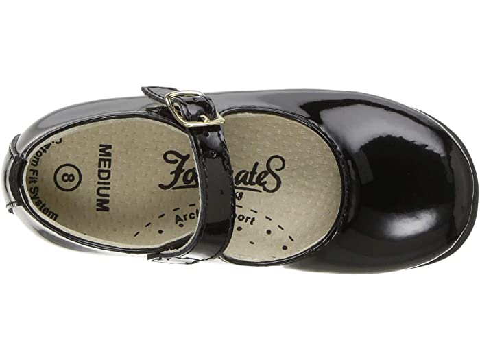 (取寄)フットメイトローラ(トドラー/リトルキッズ)FootMatesLaura(Toddler/LittleKid)BlackPatent