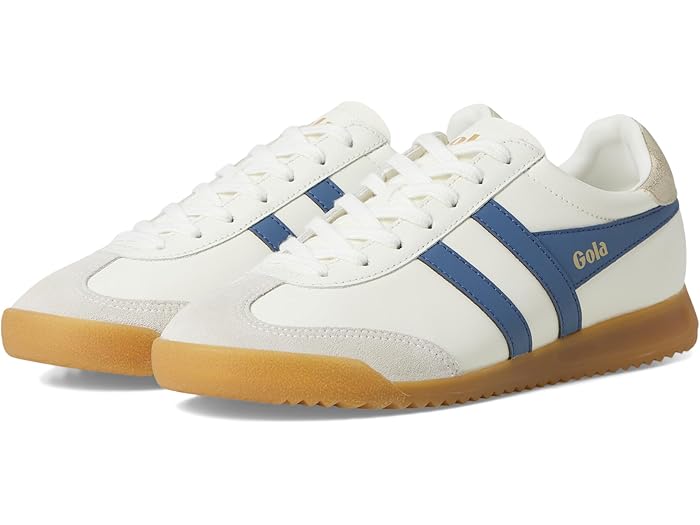 (取寄) ゴーラ レディース トルペド レザー Gola women Torpedo Leather Off White/Moonlight/Gold
