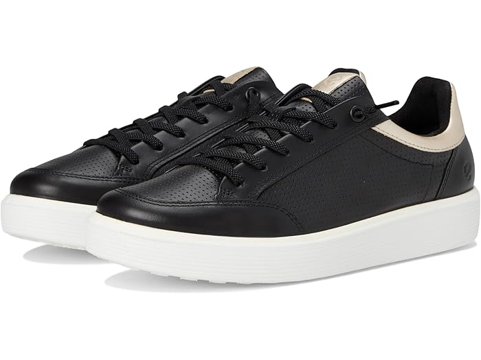 (取寄) エコー レディース ソフト 60 スニーカー ECCO women Soft 60 Sneaker Black/Black/Pure White Gold 28,059円