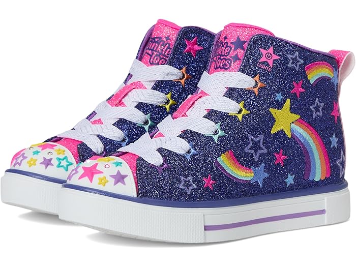 (取寄) スケッチャーズ スニーカー キッズ ガールズ トゥインクル スパークス (リトル キッド) SKECHERS KIDS girls Twinkle Sparks 314831L (Little Kid) Navy/Multi