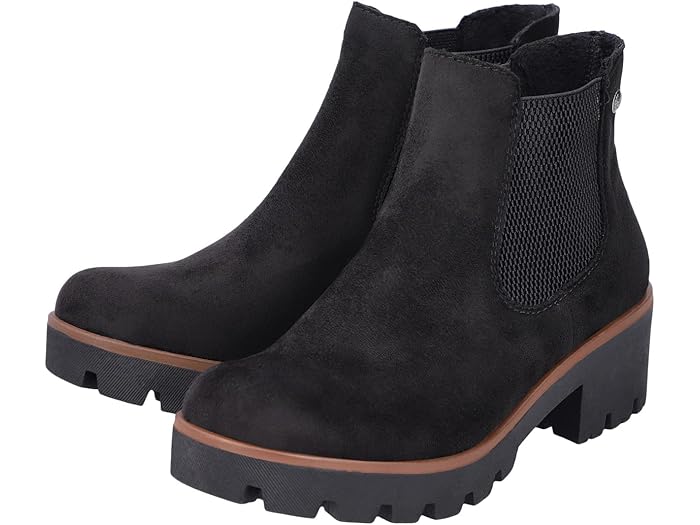 (取寄) リーカー レディース アマリア 65 Rieker women Amalia 65 Black/Black