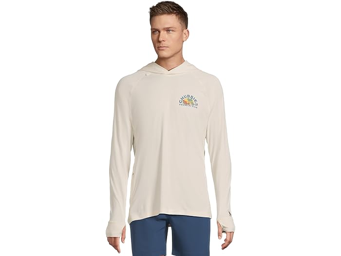 (取寄) チャビーズ メンズ ザ シール オブ Chubbies men The Seal Of Approval (Sun Hoodie) Off White