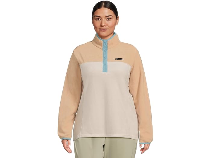 (取寄) コロンビア レディース ベントン スプリングス 1/2 スナップ プル オーバー リ Columbia women Benton Springs 1/2 Snap Pull Over II Dark Stone/Canoe/Vintage Blue