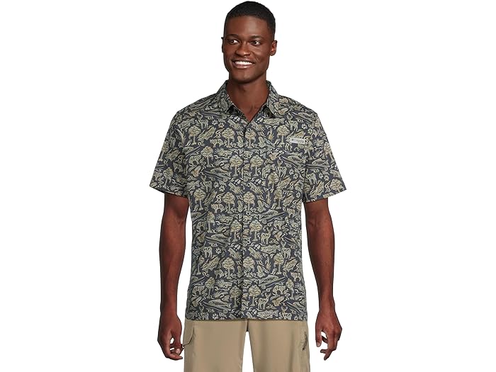 (取寄) コロンビア メンズ ワイルド キャスト キャンプ シャツ Columbia men Wild Cast Camp Shirt Nocturnal Guadalupe Convo
