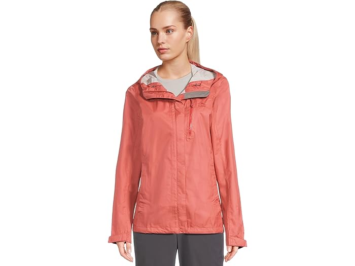 (取寄) エルエルビーン レディース トレイル モデル レイン ジャケット L.L.Bean women Trail Model Rain Jacket Sienna Brick
