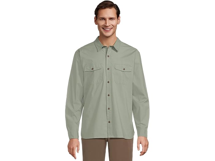 (取寄) エルエルビーン メンズ リバートン リップストップ シャツ ロング スリーブ トラディショナル フィット L.L.Bean men Riverton Ripstop Shirt Long Sleeve Traditional Fit Faded Sage