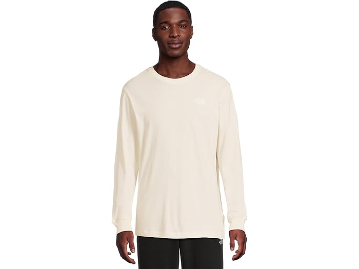 (取寄) ノースフェイス メンズ エボリューション エンブ ロング スリーブ ティー The North Face men Evolution Emb Long Sleeve Tee White Dune