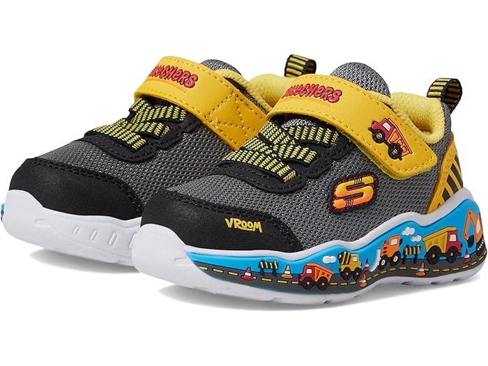 (取寄) スケッチャーズ キッズ ボーイズ プレイ シーン 407312N (トドラー) SKECHERS KIDS boys Play Scene 407312N (Toddler) Black/Yellow