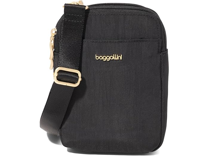 (取寄) バッガリーニ レディース モダン テイク トゥー Rfid クロスボディ Baggallini women Modern Take Two RFID Crossbody Black with Gold Hardware 12,613円
