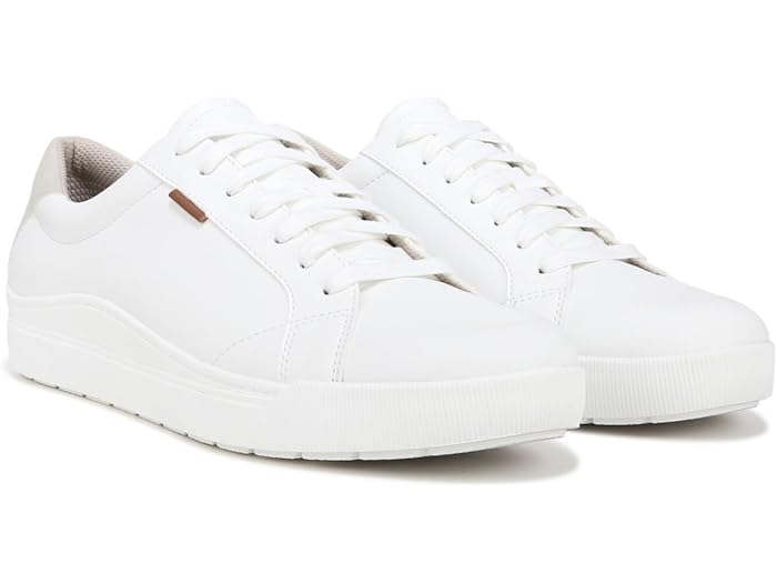 (取寄) ドクターショール メンズ タイム オフ レース アップ スニーカー Dr. Scholl's men Time Off Lace Up Sneaker White Smooth