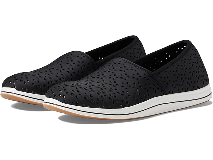 (取寄) クラークス 靴 レディース ブリーズ エミリー Clarks women Breeze Emily Black Textile