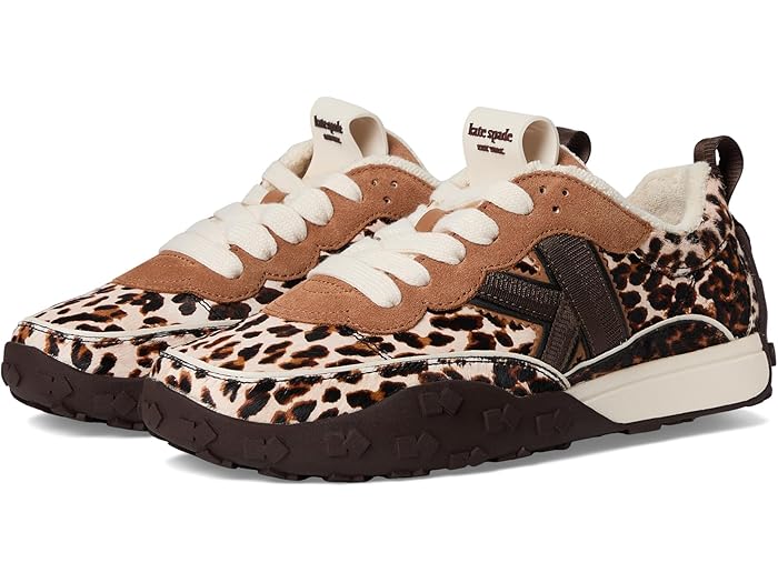 (取寄) ケイトスペード レディース K アズ イン ケイト ダウンタウン レオパード ヘアカーフ ランナー Kate Spade New York women K As In Kate Downtown Leopard Haircalf Runner Multi
