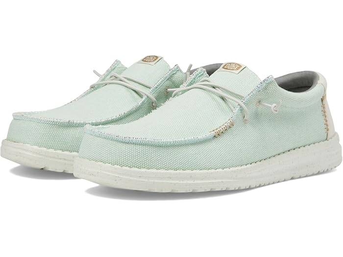 (取寄) ヘイ デュード メンズ ウォーリー コーストライン ジュート Hey Dude men Wally Coastline Jute Light Green