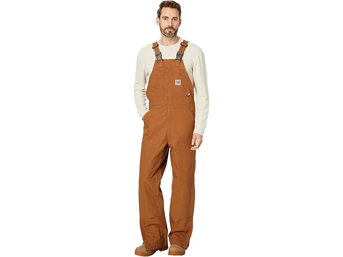 (取寄) カーハート メンズ フレームレジスタント ダック ビブ オーバーオール Carhartt men Flame-Resistant Duck Bib Overalls Carhartt Brown