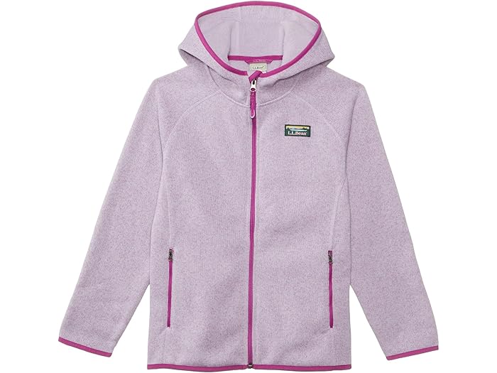 (取寄) キッズ ビーンズ セーター フリース フーデット (ビッグ キッズ) L.L.Bean Kids kids Bean's Sweater Fleece Hooded (Big Kids) Lavender Ice