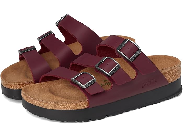 (取寄) ビルケンシュトック レディース パピリオ バイ フロリダ プラットフォーム - ビーガン Birkenstock women Papillio by Florida Platform - Vegan Zinfandel 21,390円