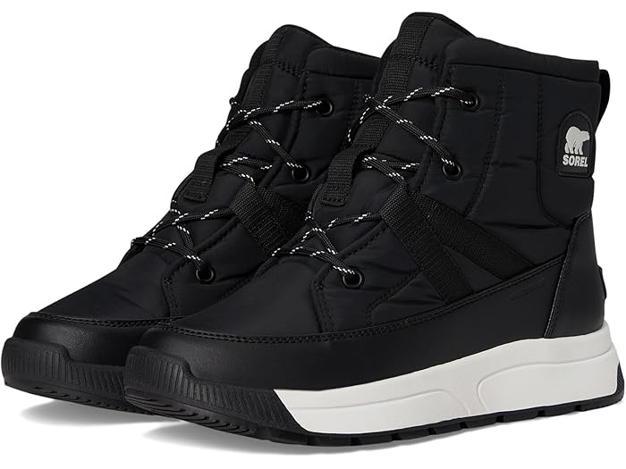(取寄) ソレル レディース ホイットニー 3 ミッド ウォータープルーフ SOREL women Whitney Iii Mid Waterproof Black/Sea Salt