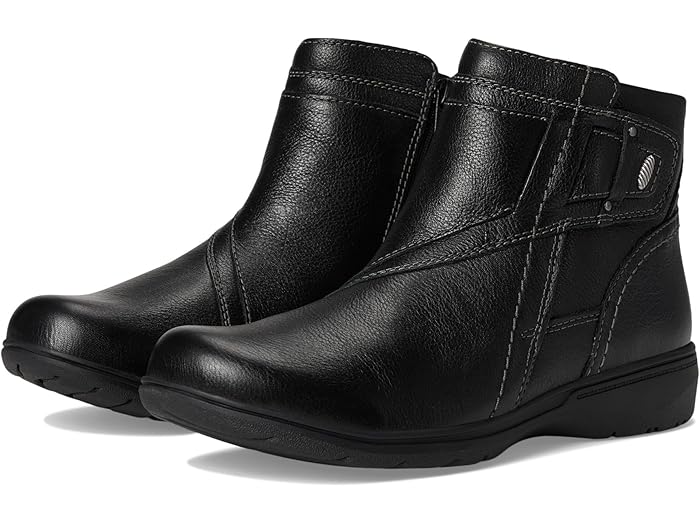 (取寄) クラークス 靴 レディース カーリー スタイル Clarks women Carleigh Style Black Leather