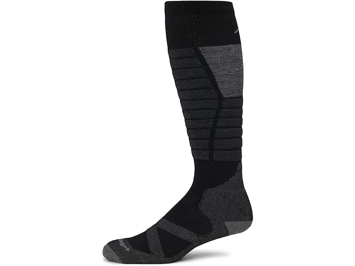 (取寄) ダーンタフバーモント メンズ ファンクション X Otc ミッドウエイト W/ クッション パッテッド シン Darn Tough Vermont men Function X OTC Midweight w/ Cushion Padded Shin Black