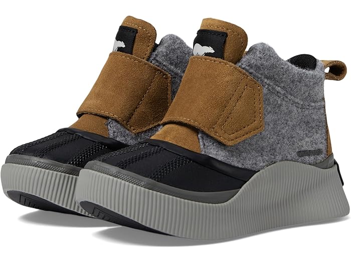 (取寄) ソレル キッズ キッズ チルドレン アウト n アバウト Iv ストラップ Wp (トドラー/リトル キッド) SOREL Kids kids Childrens Out N About IV Strap WP (Toddler/Little Kid) Taffy/Black