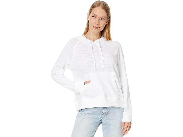 (取寄) ファリティ レディース サンウォッシュド スラブ ブーディ Faherty women Sunwashed Slub Hoodie White