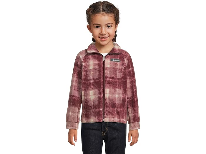 (取寄) コロンビア キッズ ガールズ ベントン スプリングス リ プリンテッド フリース (リトル キッド/ビッグ キッド) Columbia Kids girls Benton Springs II Printed Fleece (Little Kid/Big Kid) Eraser Pink Omblur