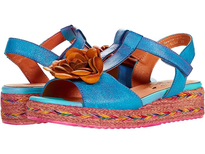 (取寄) ラルティストバイスプリングステップ レディース テンペスト L'Artiste by Spring Step women Tempest Blue Multi Leather 22,351円