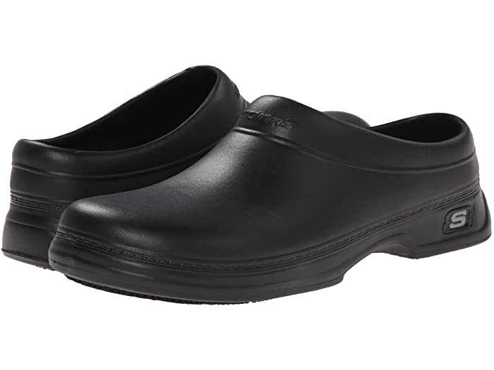 取寄 スケッチャーズ ワーク メンズ - バルダー SKECHERS Work men Oswald Balder Black 送料込