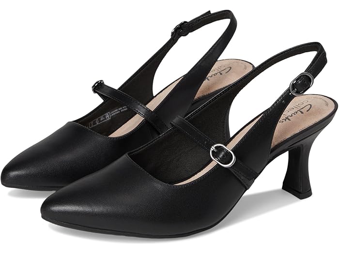 (取寄) クラークス 靴 レディース カタレーナ ルビー Clarks women Kataleyna Ruby Black Leather