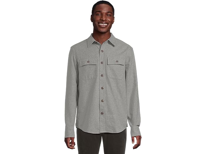 (取寄) エルエルビーン メンズ シグニチャー 1933 チャミ クロス シャツ L.L.Bean men Signature 1933 Chamois Cloth Shirt Gray Heather