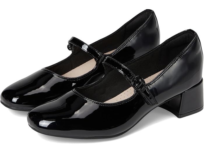 (取寄) クラークス 靴 レディース イリデッサ ラエ Clarks women Iridessa Rae Black Patent Synthetic