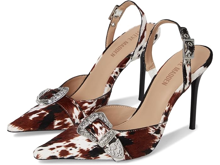 (取寄) スティーブマデン レディース デリラ Steve Madden women Delilah Cow Print
