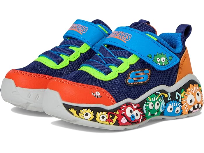 (取寄) スケッチャーズ キッズ ボーイズ プレイ シーン 407312N (トドラー) SKECHERS KIDS boys Play Scene 407312N (Toddler) Navy/Multi
