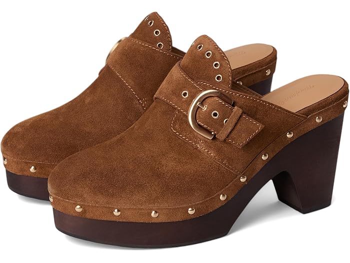 (取寄) メイドウェル レディース フィニアス クロッグ - スエード バックル Madewell women Finneas Clog - Suede Buckle Dried Acorn 37,447円
