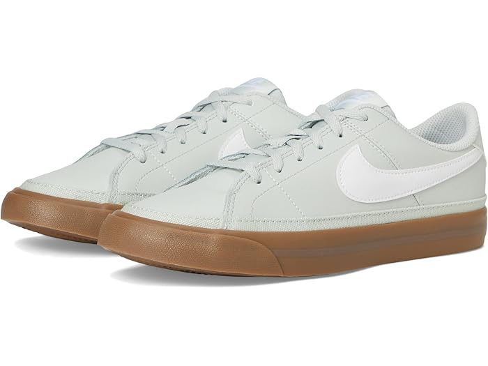 (取寄) ナイキ キッズ ボーイズ コート レガシー (ビッグ キッド) Nike Kids boys Court Legacy (Big Kid) Light Silver/White/Gum Dark Brown 19,900円