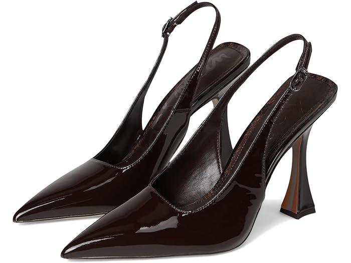 (取寄) サムエデルマン レディース オデット スリングバック シューズ Sam Edelman women Odette Slingback Shoes Rich Chocolate Patent 30,433円