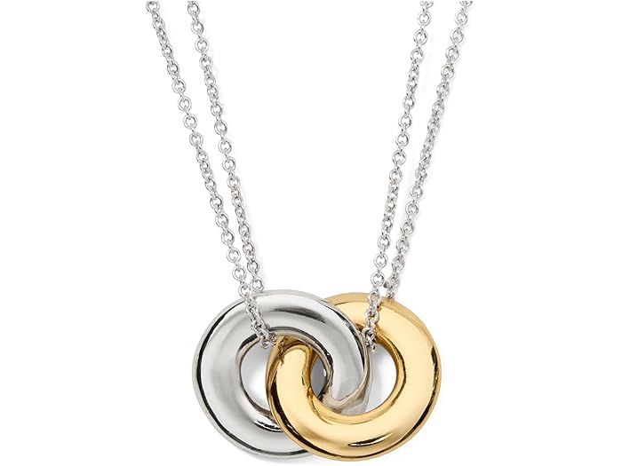 (取寄) ケイトスペード レディース インターロック ミニ ペンダント Kate Spade New York women Interlock Mini Pendant Silver Gold
