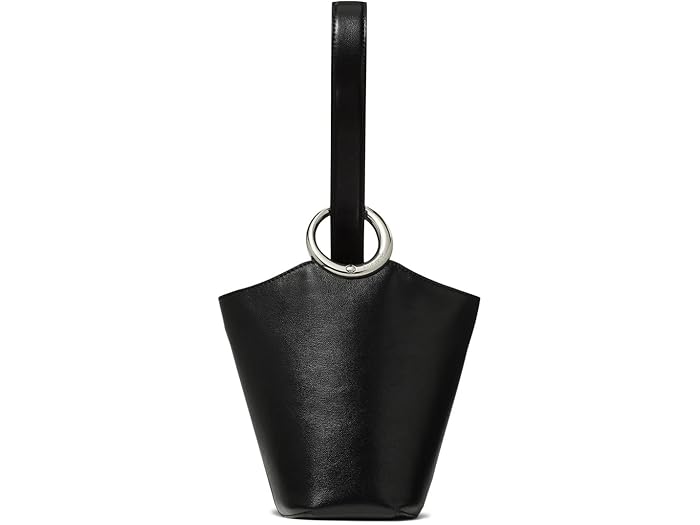 (取寄) ケイトスペード レディース ハロ ファイン グレイン レザー ミニ バケット Kate Spade New York women Halo Fine Grain Leather Mini Bucket Black