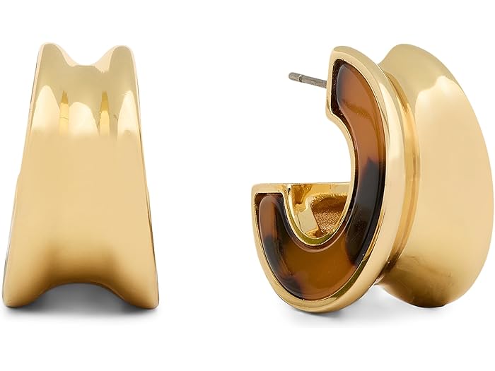(取寄) ケイトスペード レディース ボールド スモール フープス Kate Spade New York women Bold Small Hoops Tortoise